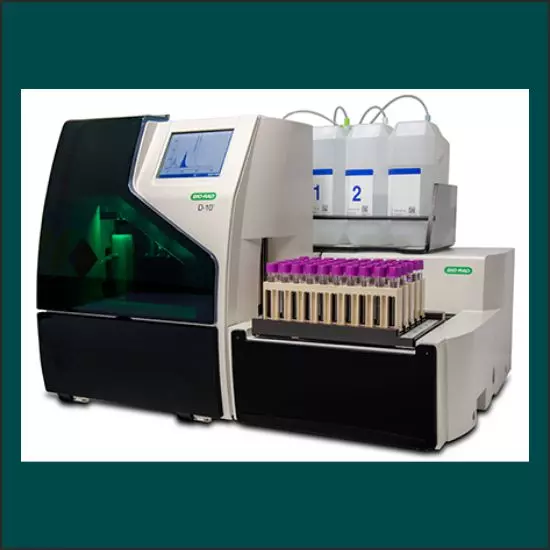 machine on which covid test is done