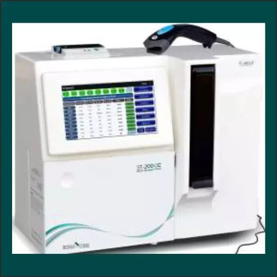 abg test is done on a special machine installed at maurya labs